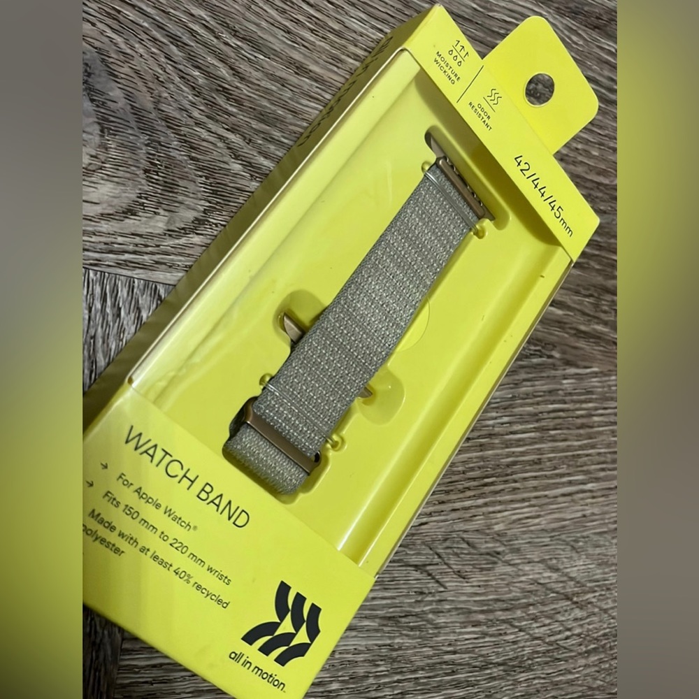 New Apple Watch band  ALL IN MOTION